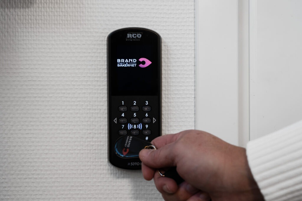 Säkerhet med passagesystem